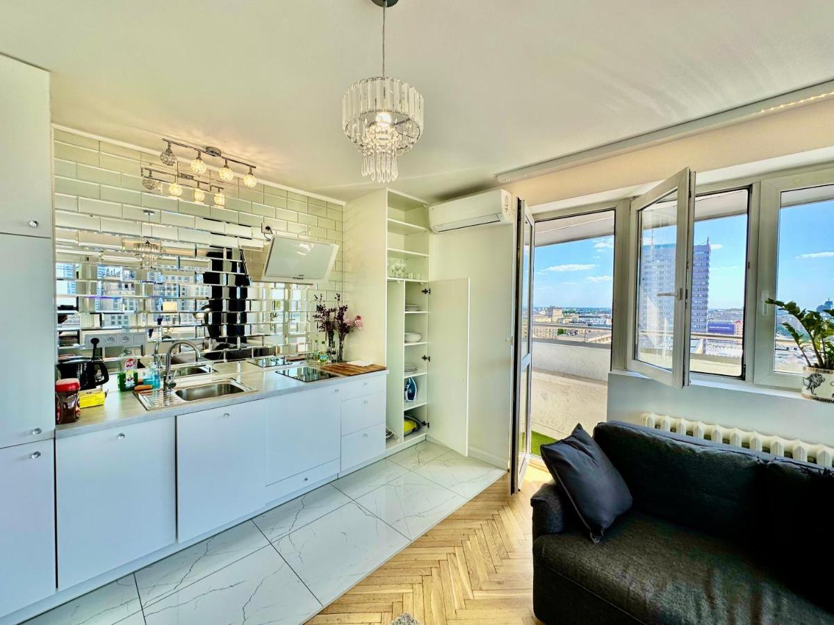 Ferienwohnung Platinum Metro X2 Wifi 350 Mbs Netflix Hbo Appletv Warschau Exterior foto